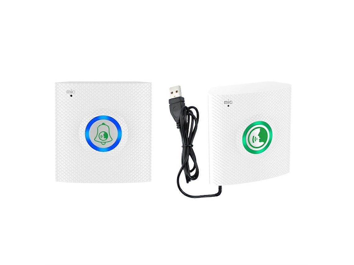 Interfone Sem Fio De Longo Alcance Com Voz, Full Duplex, Branco.