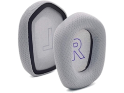 Almofadas Zruxe Para Auscultadores Logitech G733 Over-ear (espuma De Memória, Cinzento)