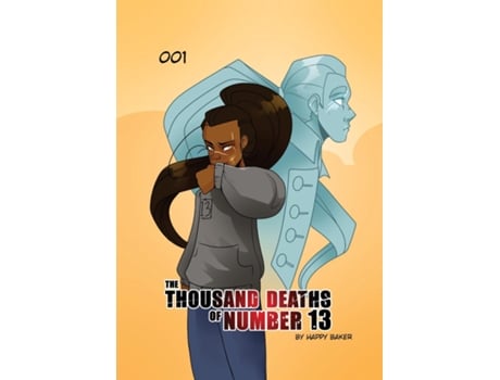 Livro The Thousand Deaths of Number 13 de Happy Baker (Inglês)