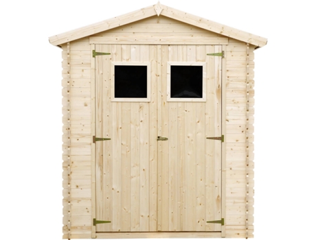 Abrigo de Jardim de Madeira TIMBELA M367 + M367G com Chão (8 m² - 218 x 196 x 136 cm)