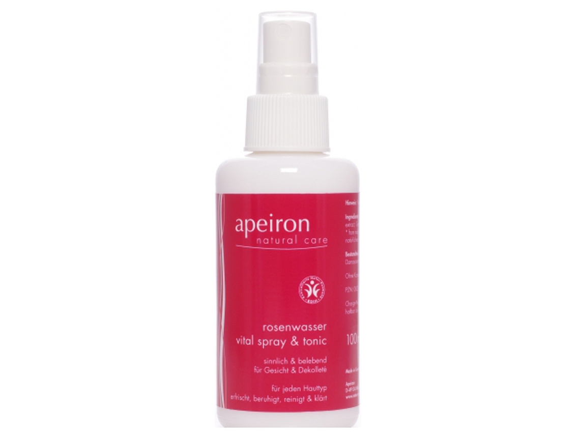 APEIRON Água de Rosas Revitalizante 100 Ml
