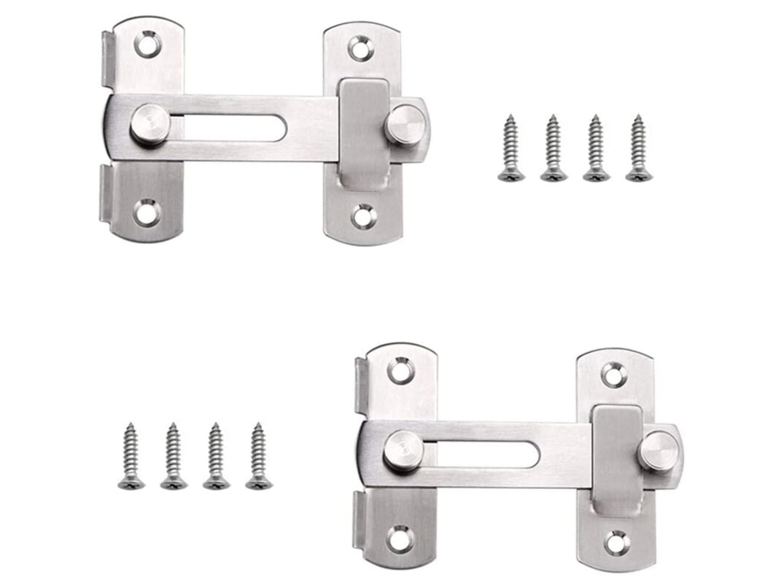 Fechadura Lurelia Para Janela Deslizante E Porta De Correr, Aço Inoxidável, 100 Mm, Segurança Infantil