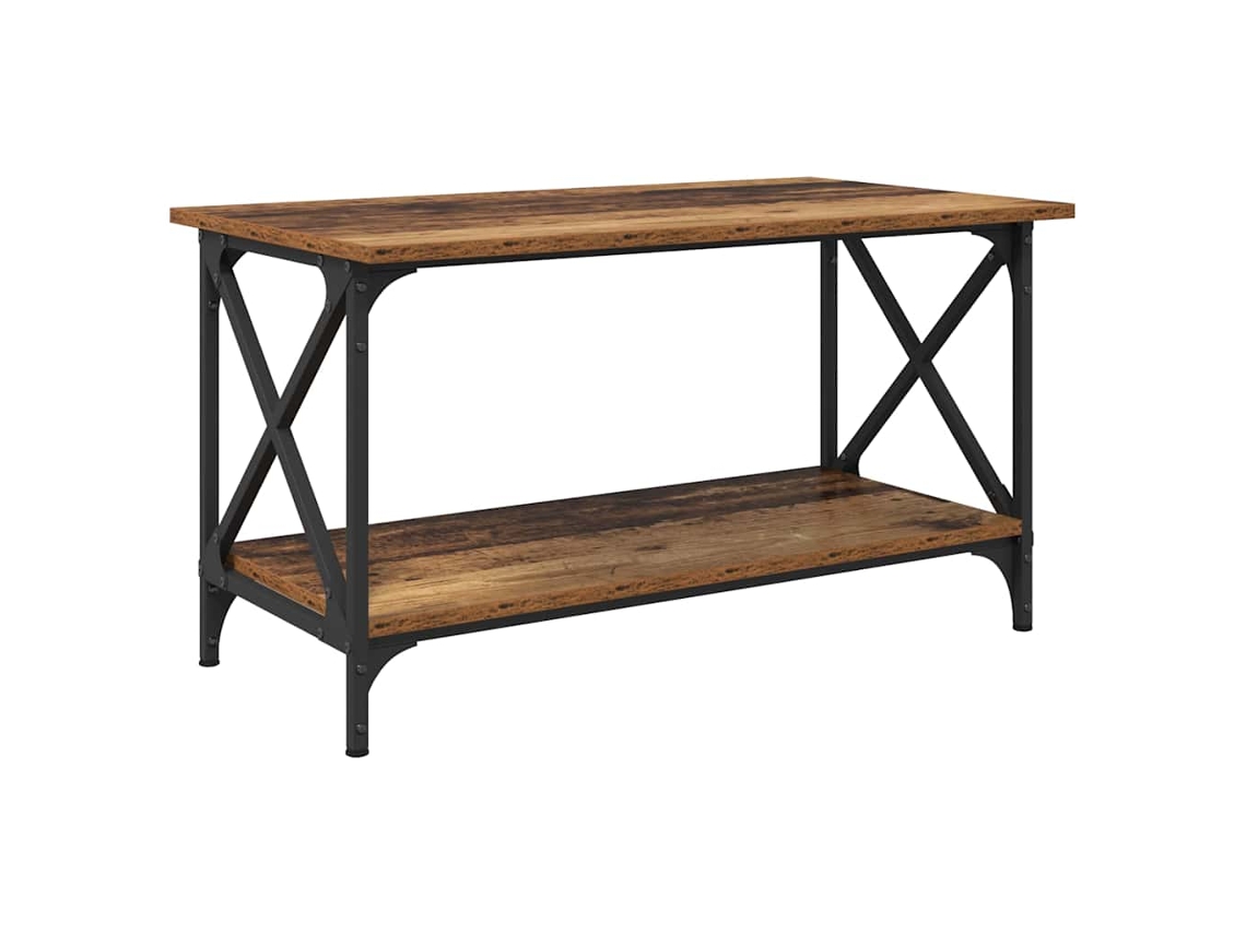 Mesa de Centro Madeira Antiga 80 X 45 X 45.5 Cm MAISON EXCLUSIVE
