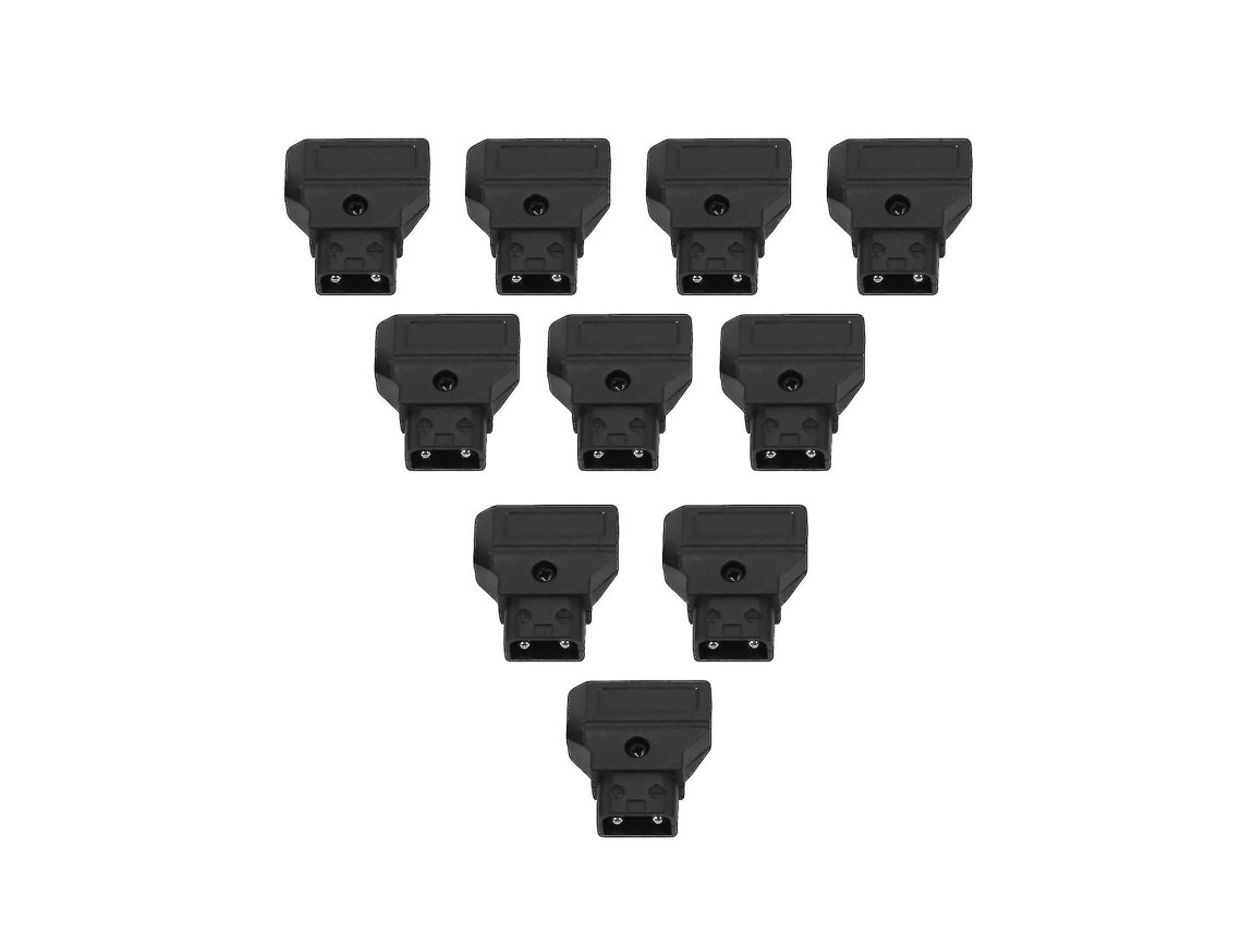 10 Unidades De Conector Macho Dtap Para Alimentação, Cabo E Tomada Bateria