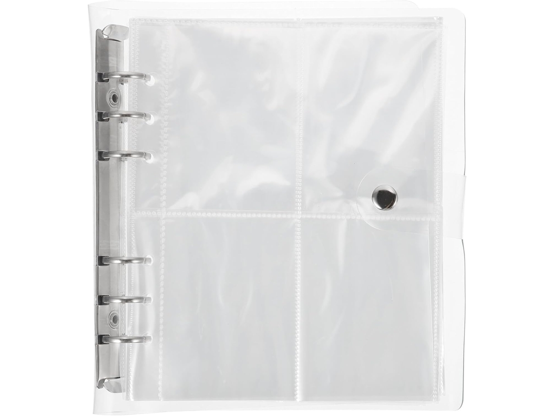 Mini Álbum Foto Transparente 3 Pouces Pochettes Remplacables En Couleur Métal - Cartes Doux Anti - Rayures For
