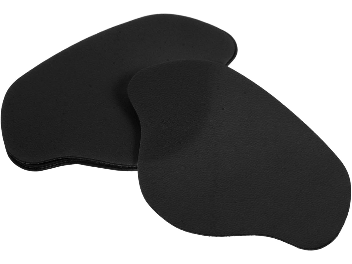 Adesivos Valiclud Para Reparo De Calcanhares Botas E Tênis, Em Pu Preto, 6-unidades, Fácil Aplicação, Para Prolongar A