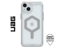 Capa para iPhone 15 Plus UAG Acrílico Anti-Choque Prateado
