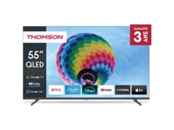 55qg4s14 Tv Qled 55 Uhd 4k 3840x2160 Hdr 10 Google Tv 2xhdmi 2.1 2xhdmi 2.0 Thomson (139 Cm)
