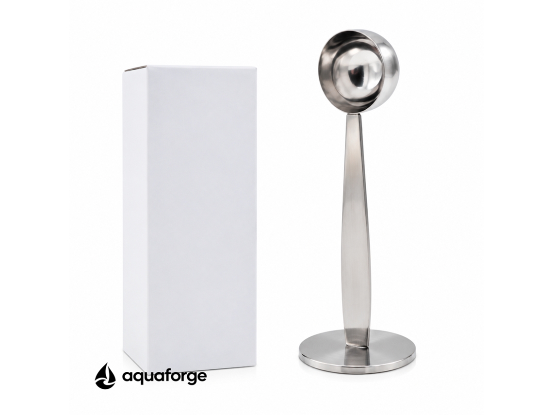 Colher De Café Aquaforge Com 101 G E Aço Inoxidável