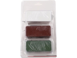 Conjunto De Pastas Polimento Multicoloridas Para Aço Inoxidável,