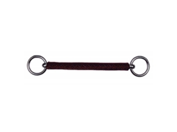 Brinco de Couro Reto Prateado 125 Mmfeeling