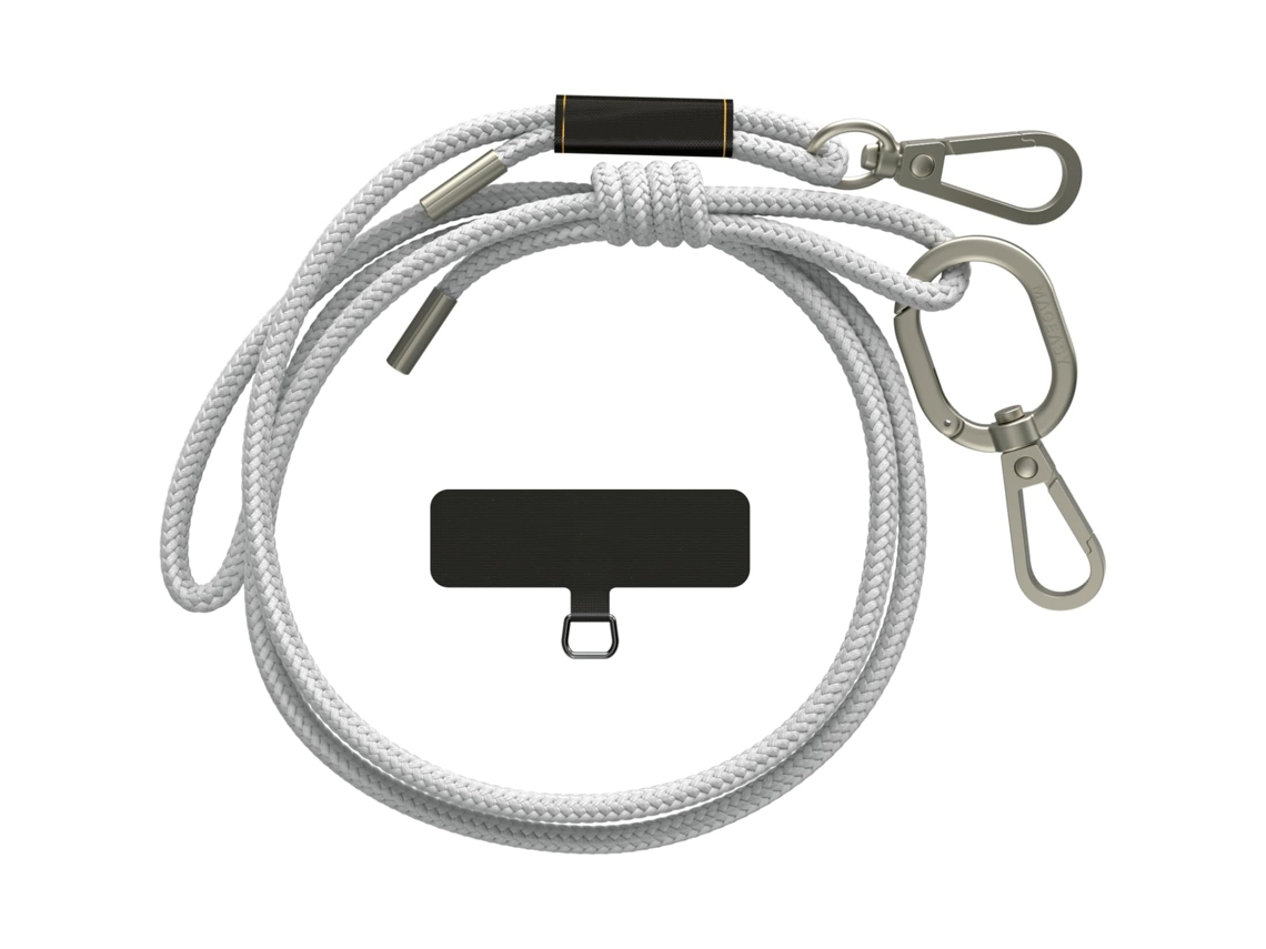 Lurelia Cordão Para Telemóvel Ajustável Anti-perda Transversal Para Pescoço Portátil