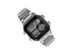 Reloj Deportivo Hombre Acero Inoxidable 5atm Resistente Al Agua Digital Con Luz De Fondo Cronógrafo