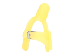 Pulsera Antisucción De Silicona Ajustable Protector De Dedos Para Bebés Infantiles Amarillo