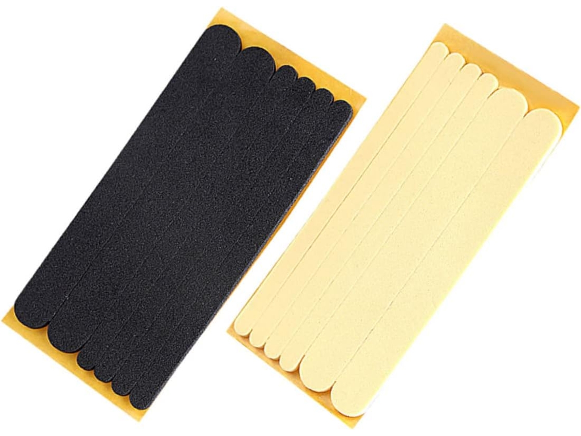 Adesivos Protetores Antiabrasivos Holibanna, 2 Peças, Preto E Bege, Antiderrapantes Para Salto Alto, Resistentes Ao