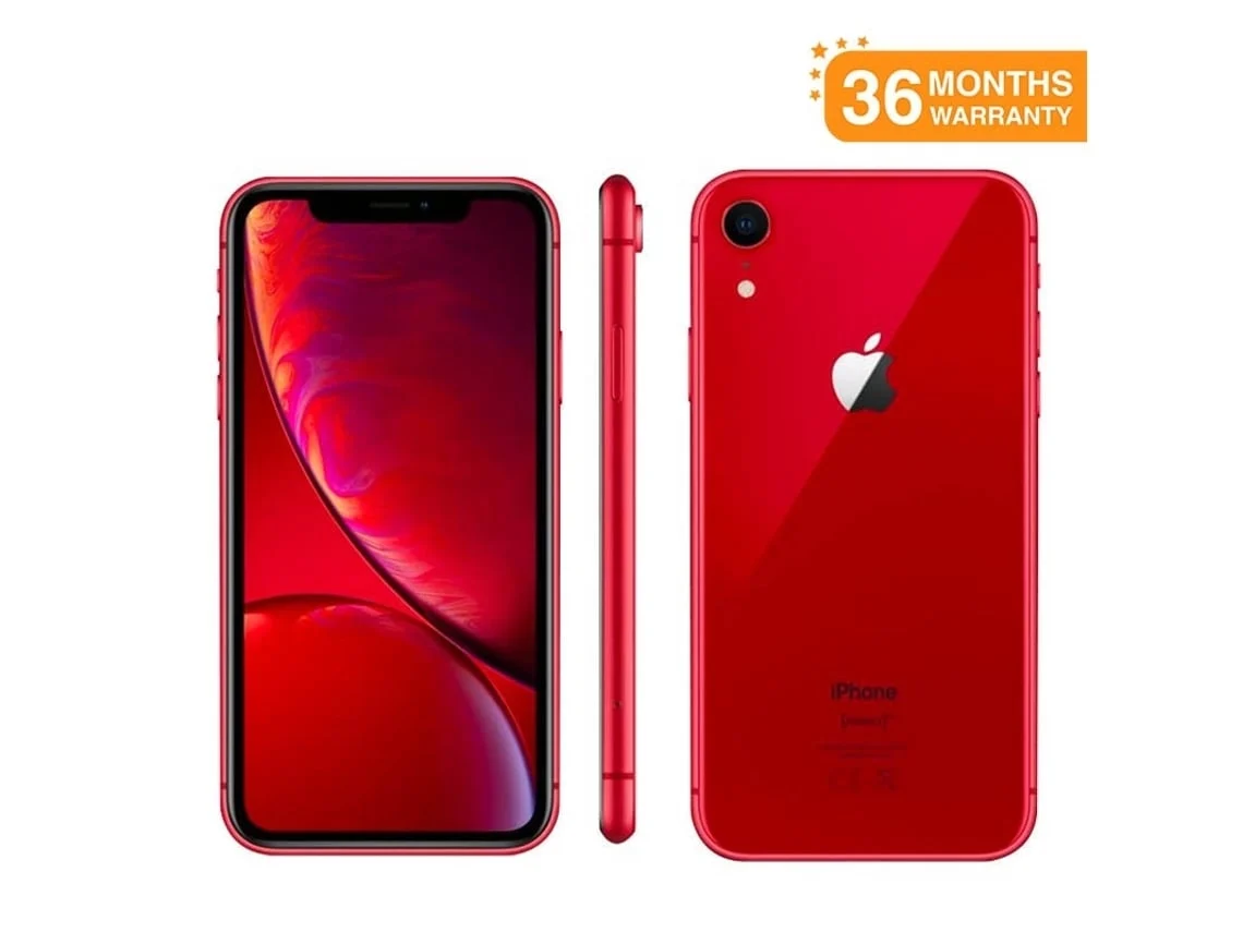 iPhone XR APPLE (Recondicionado Sinais de Uso - 6.1'' - 64 GB - Vermelho)