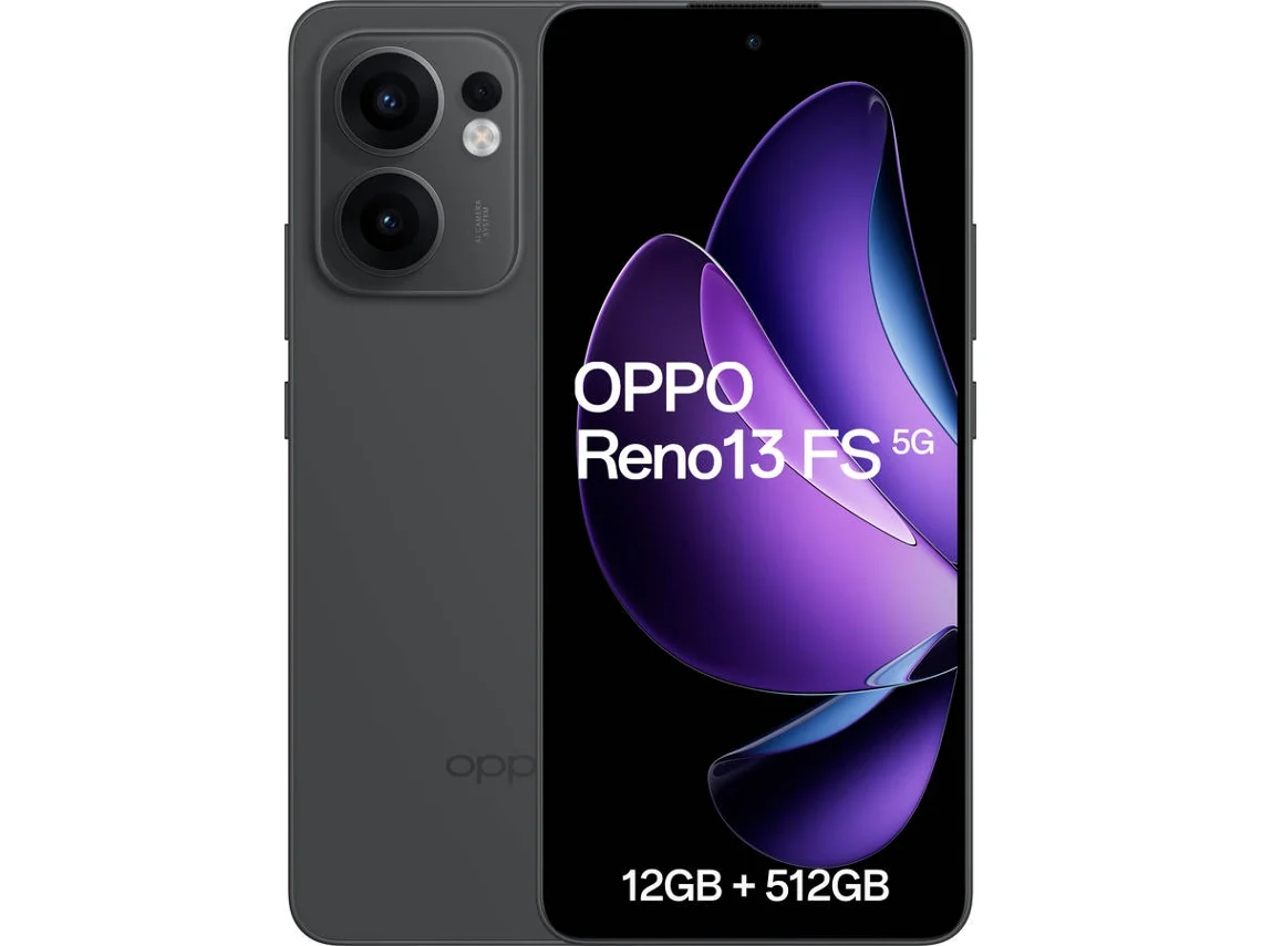 Smartphone OPPO Reno 13 FS (6.67'' - 12 GB - 512 GB - Preto)