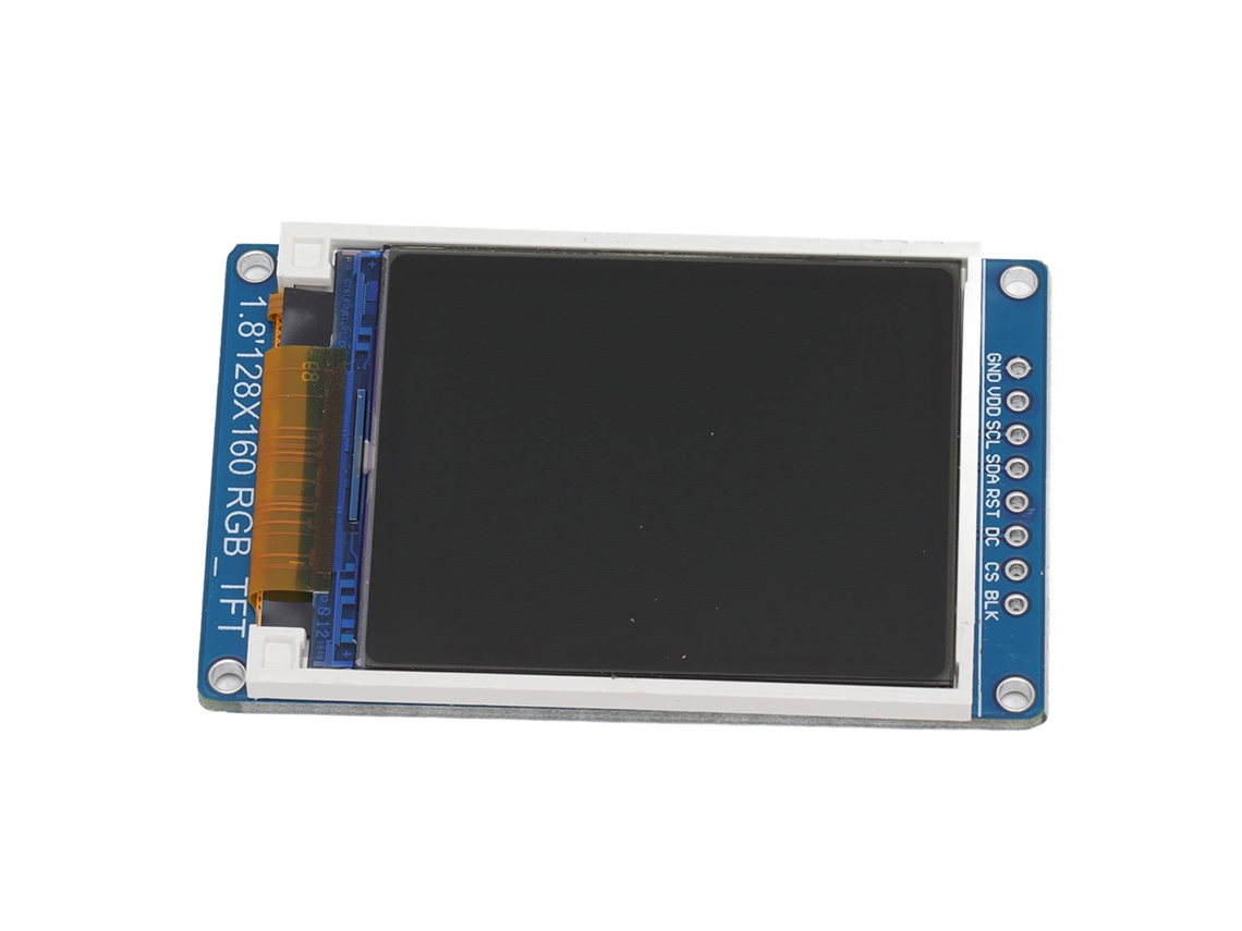 Laxiscreed Tela Lcd Color 1.8" Com Interface Spi E Resolução 128x160 Para Projetos Digitais