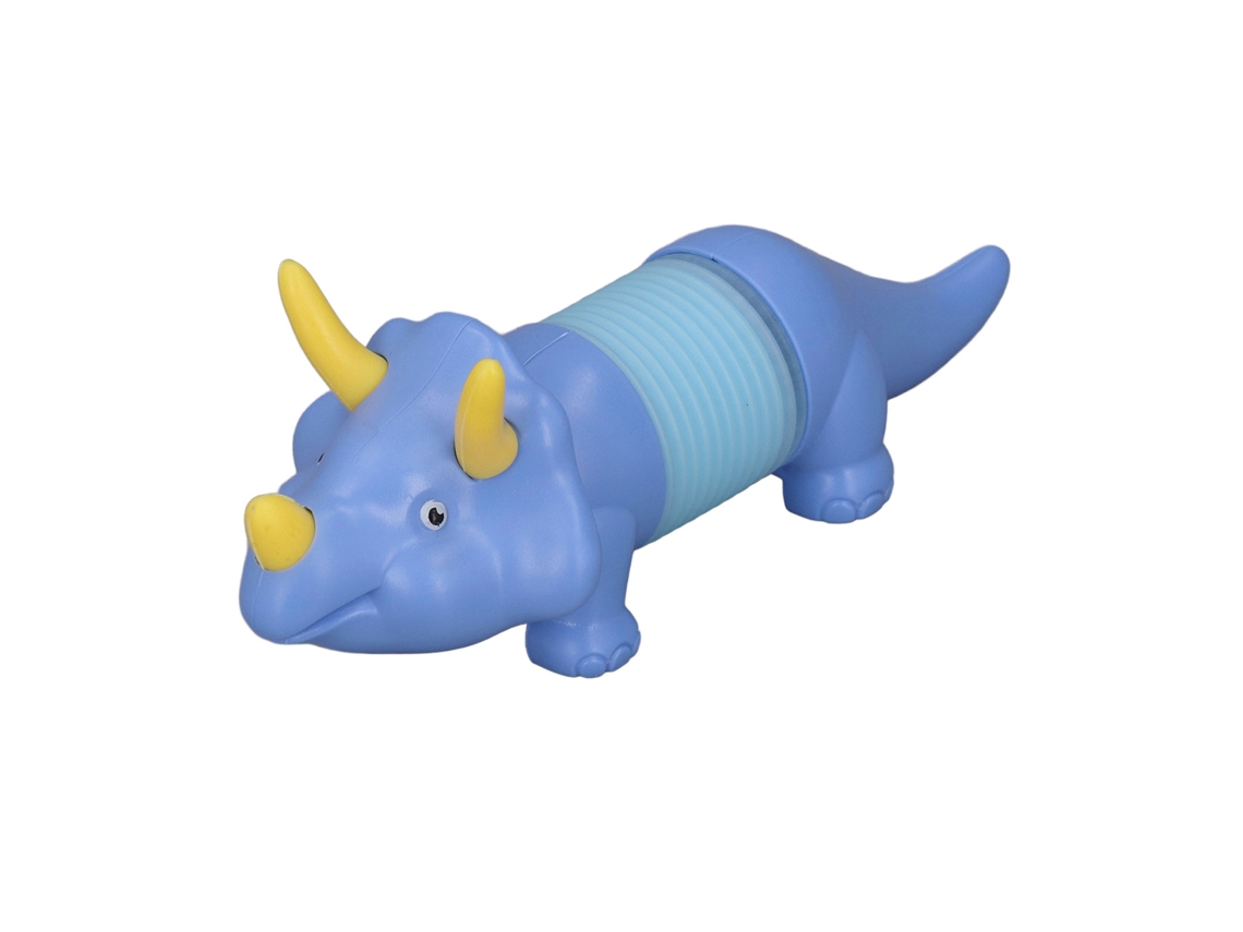 Mali brinquedo de Dinossauro Esticável com Luz Azul Claro Alívio de Estresse Divertido Durável