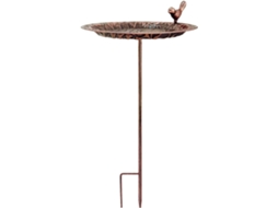 Bebedouro Decorativo De Ferro Para Pássaros Silvestres, Tigela Para Jardim À Prova De Geada.