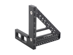 Regla De Calibración Crossline Regla Angular De 45° Ángulo Recto Escritor De Aluminio Accesorio De Carpintería