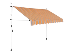 Retractable Awning, Retractable Awnings Vidaxl Multicolor Tecido (n/a)