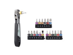Conjunto de bits de parafuso Cr v 19pcs 3 Tipos de Ponta