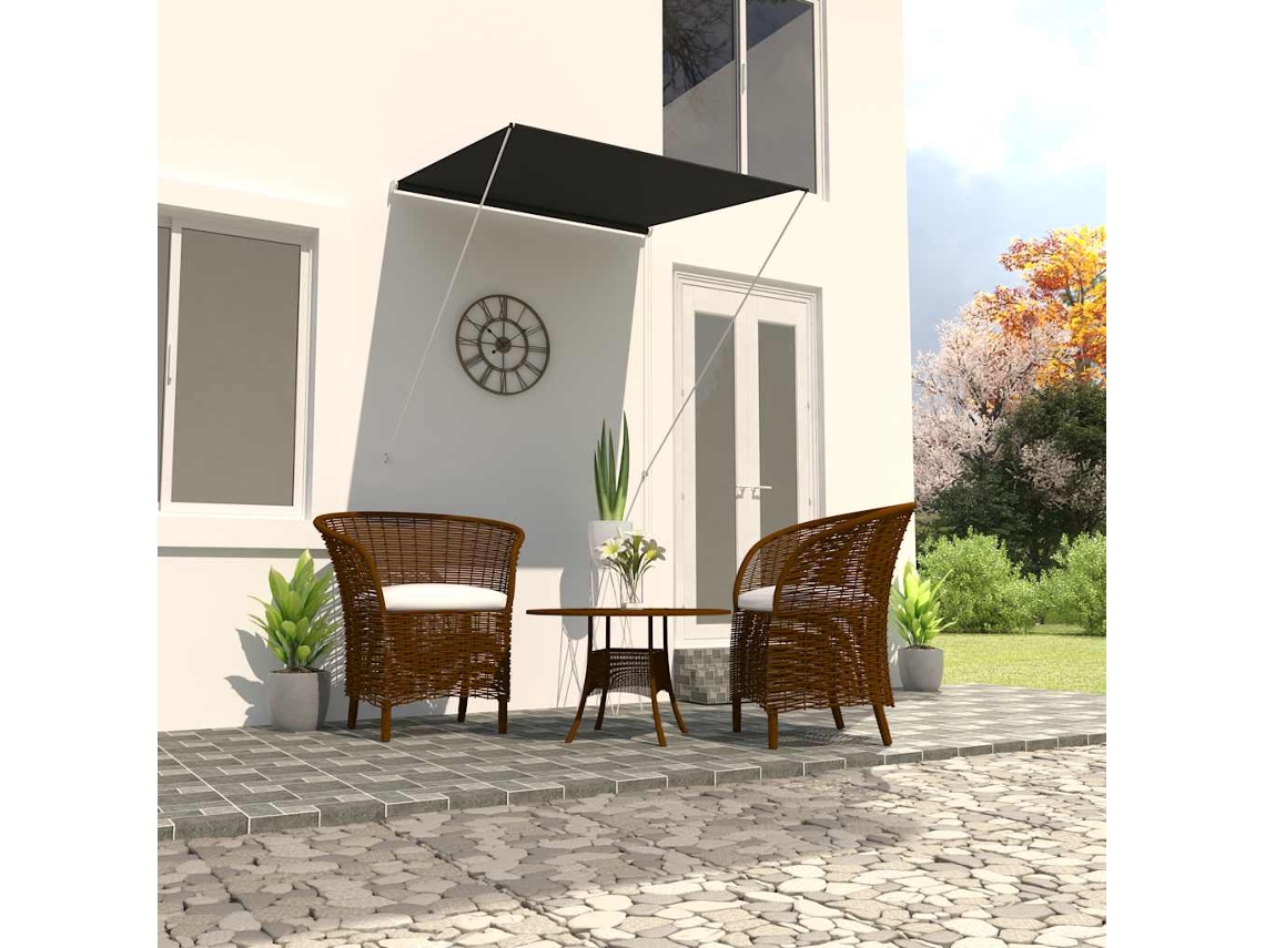 Vidaxl Toldo Retrátil 100x150 Cm Antracite