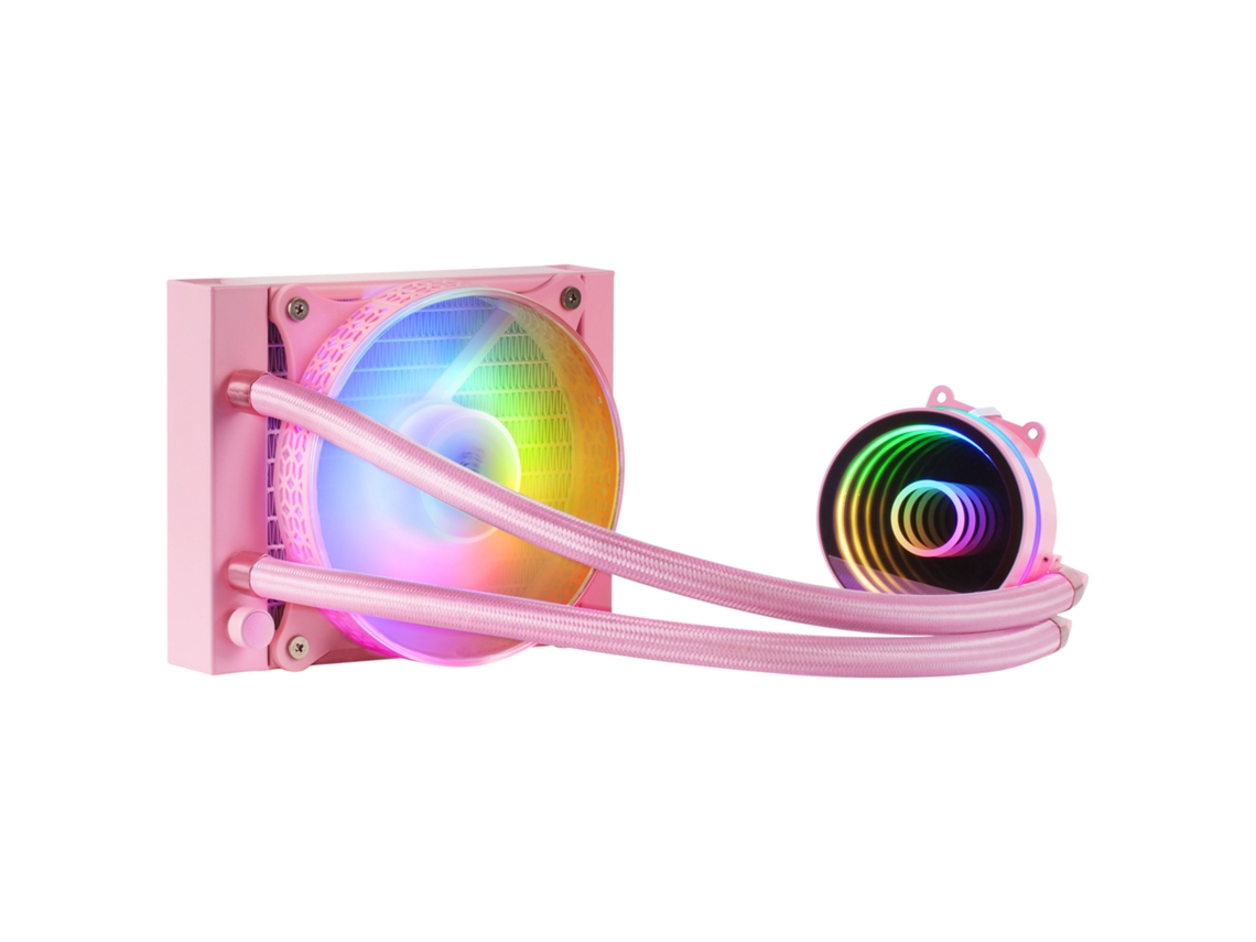 Ventoinha Frgb MARS GAMING Ml-One120 Rosa Liquid Cpu Cooling Tdp 200W