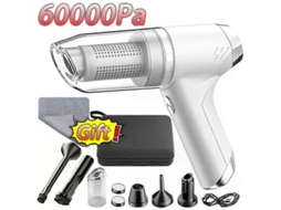 Aspirador De Pó Automotivo 3 Em 1, Aspirador De Pó Sem Fio, Bomba De Vácuo Portátil Para Casa, Sem Fio, Sucção Potente E Forte Aquaforge