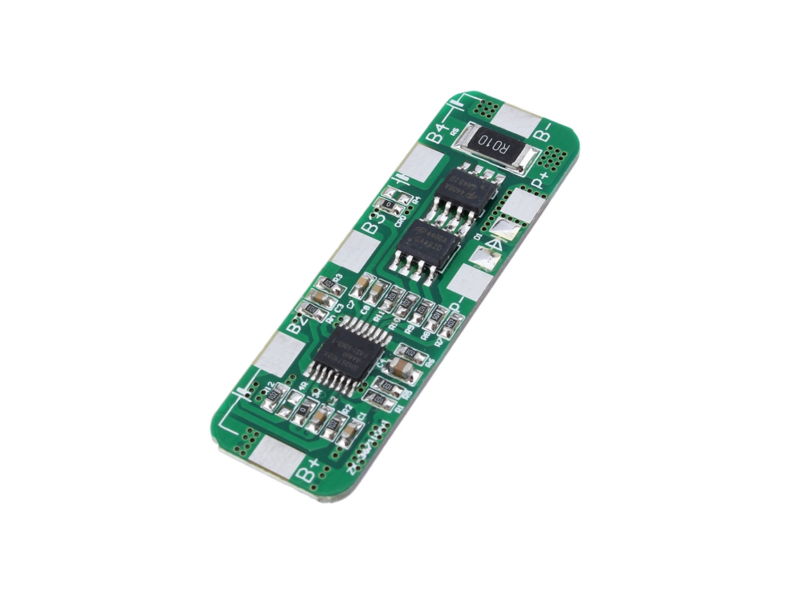 Placa Bms de Proteção para Baterias de Lítio 3s com Balanceamento para Células 18650 Li ion
