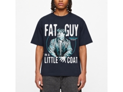 Rockinstone Tommy Boy Little Coat Navy T-shirt Size:m
