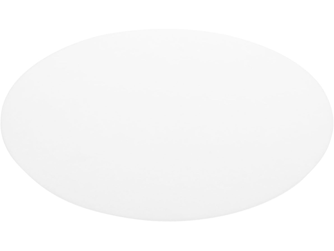 Difusor De Substituição Para Luminária De Teto Redonda Em Acrílico Fosco Branco.