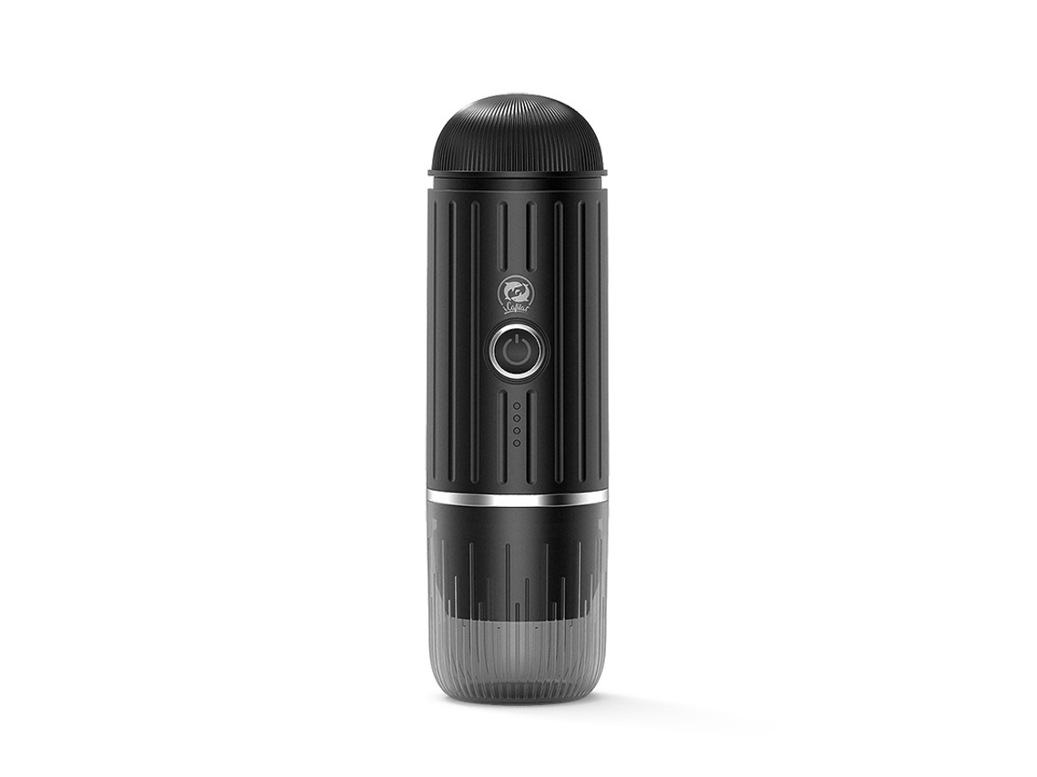 Máquina De Café Portátil Italiana Pequena Máquina De Café Em Cápsulas Para Uso Doméstico (preto 248*75mm)