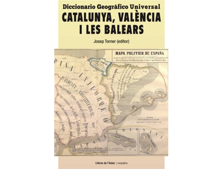 Livro Diccionario Geográfico Universal de Josep Torner (Catalão)