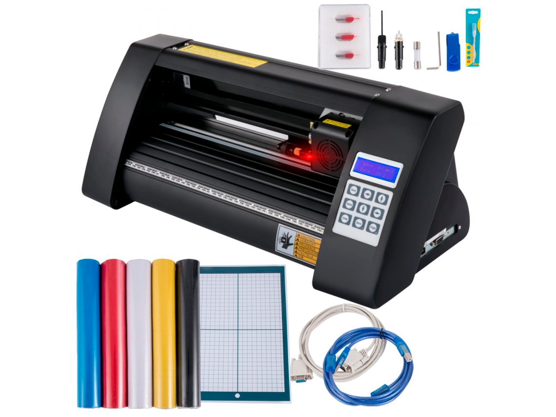 Plotter De Corte Vinil 375 Mm Com Olho Óptico, Software Signmaster E Velocidade Até 800 Mm/s Tekmaquinas