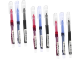 Conjunto De 18 Canetas Em Gel Secagem Rápida Para Provas, Escola E