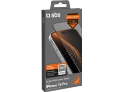 Pelicula de Vidro SBS iPhone 15 Pro