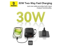 Qpow2 Powerbank 10000mah 30w Bl