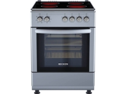 Fogão BECKEN BFE4510N IX (Outlet Grade B - 64 L - Elétrico de Vitrocerâmica - Inox)