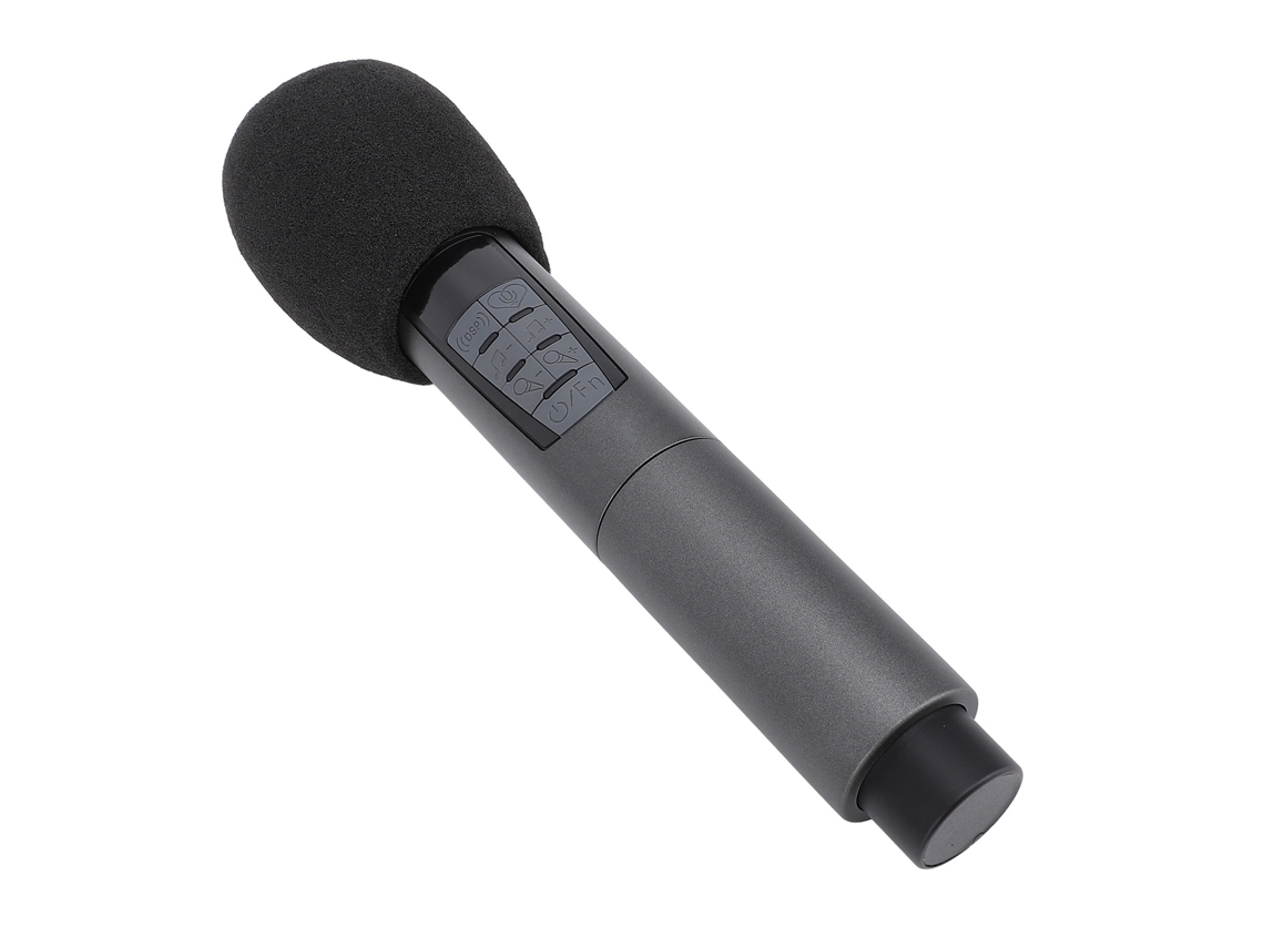 Microfone Mali Sem Fio com Receptor 2.4G 10 Canais