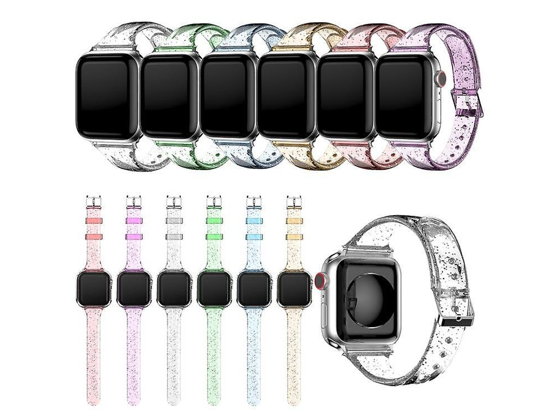 Pulseira De Silicone Tpu Transparente Para Relógios Apple E Samsung Olysi Shop