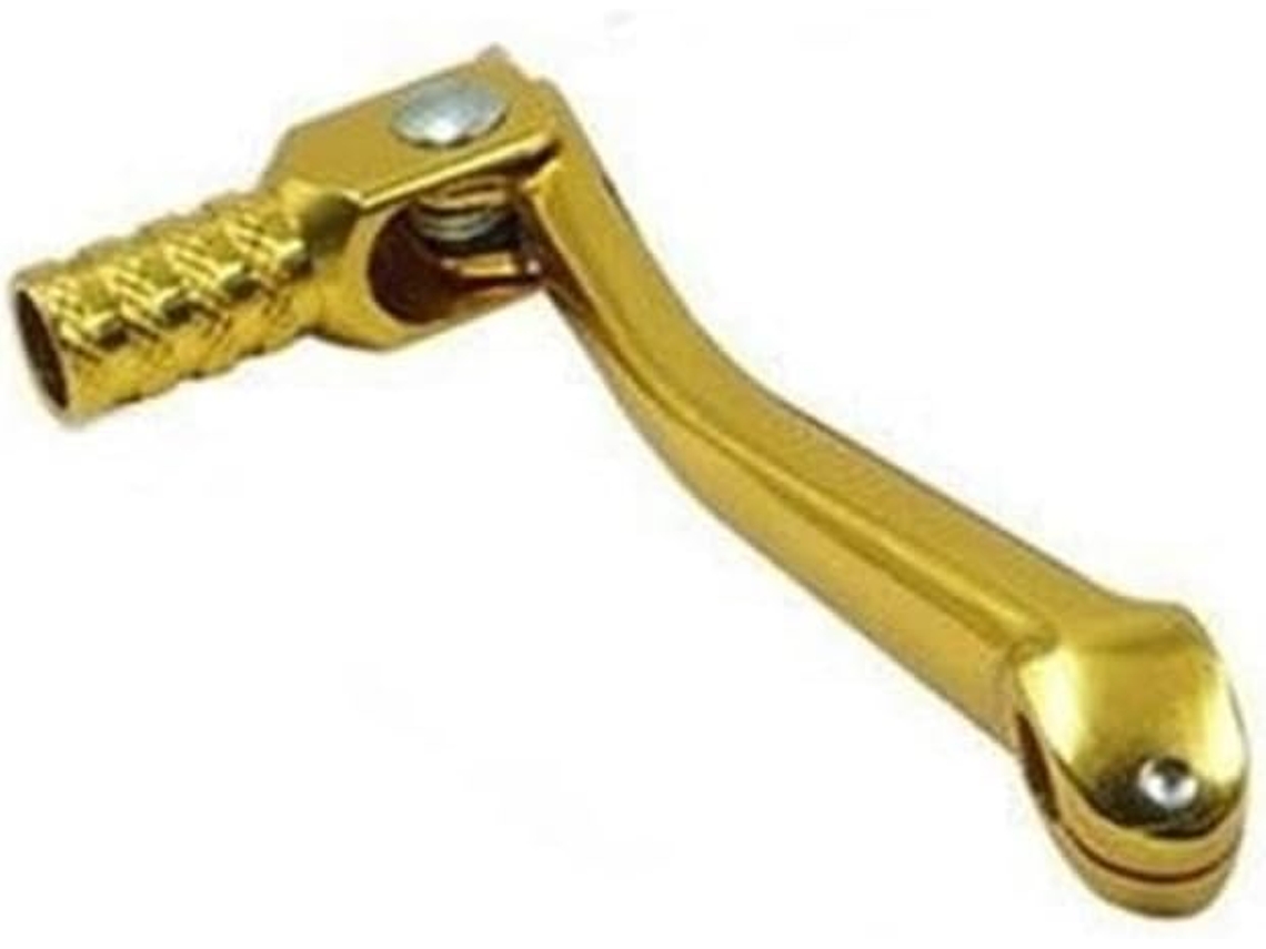 Alavanca de Câmbio Universal Dobrável em Alumínio Estrias 10 11mm Encaixe Estriado 11 Mm Motos