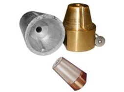 Eixo Ânodo Beneteau Dourado 55 Mmmartyr Anodes