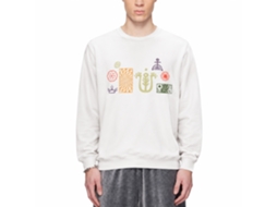 Rockinstone A Brief Utopia 02 White Sweatshirt Unique Designer Style