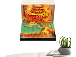 Calendrier 3d 2027 Bloc-notes Lumineux En Forme D'arbre
