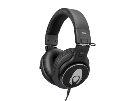 Talomen, W50x, Fones De Ouvido Profissionais Circum Auriculares Com Fio, Dj, Preto