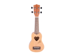 Ukulele Portátil Com Capa Presente Ideal Para Crianças
