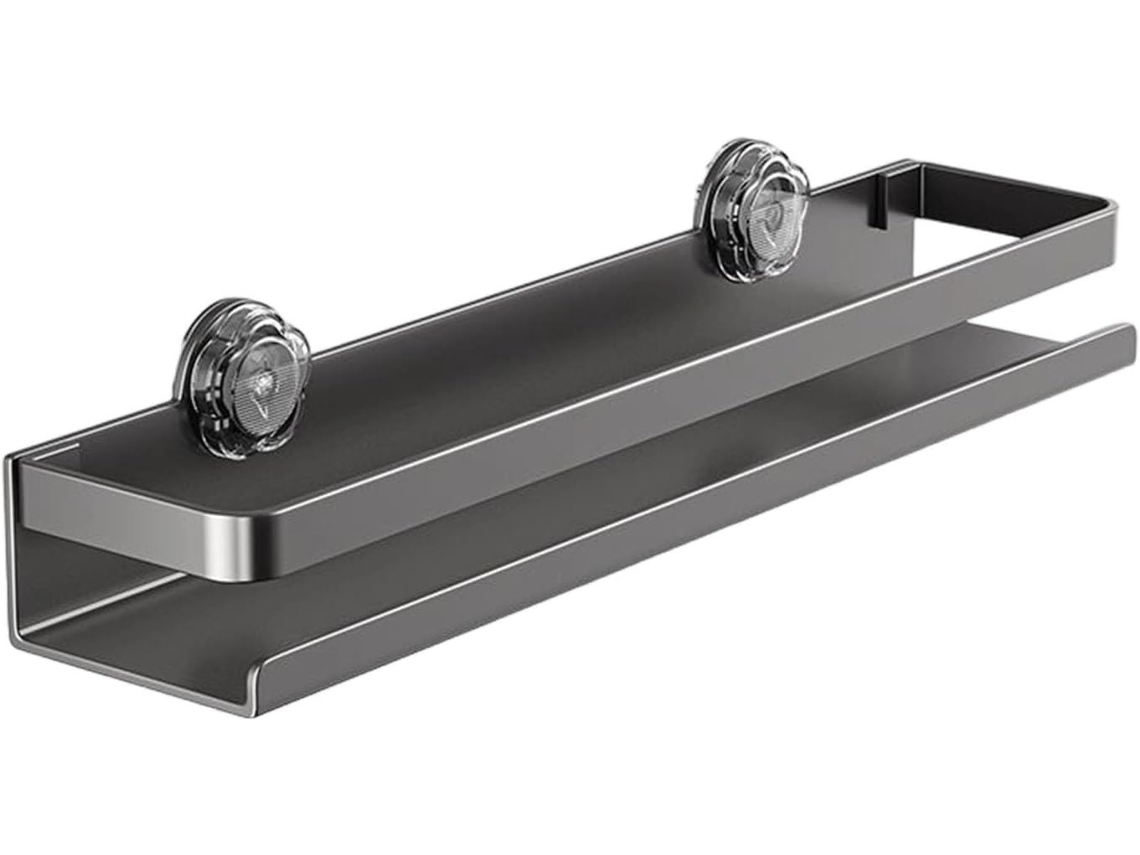Prateleira De Parede Com Ventosa, Sem Necessidade De Furos Instalação Em 1 Segundo, Ideal Para Cozinha, Banheiro E