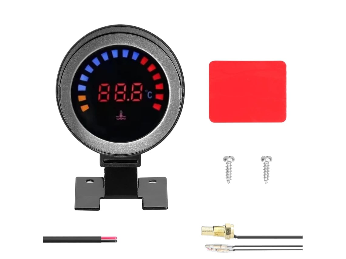 Medidor Temperatura 52mm Led